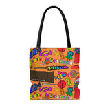 Candy Monster Tote Bag
