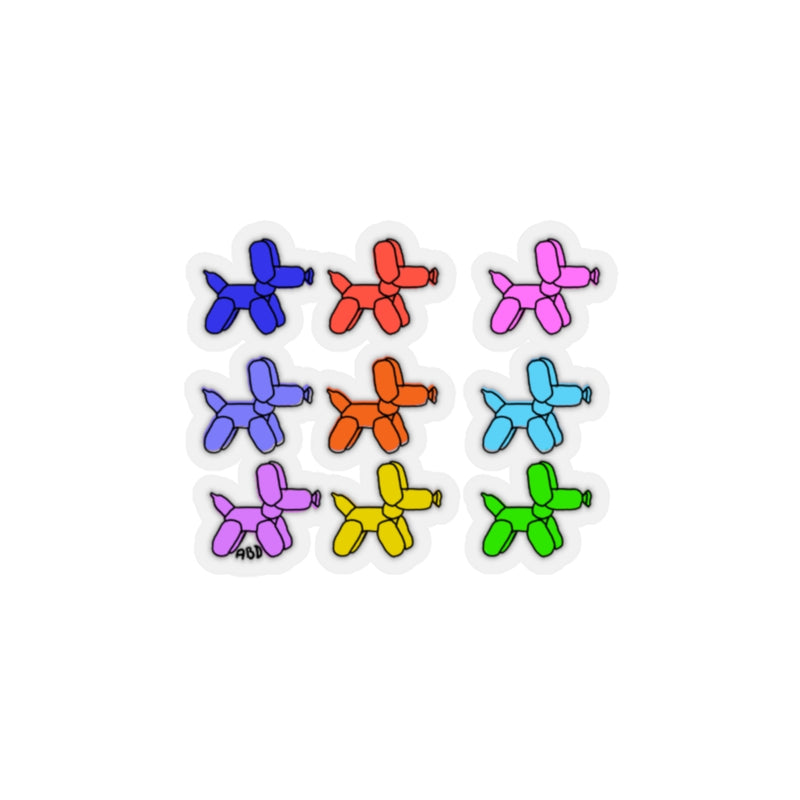 Ballon Dog Dash Stickers