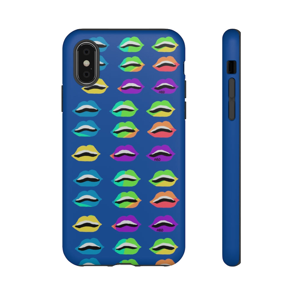 Color War Lips Phone Cases