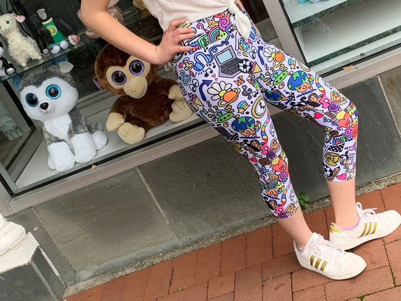Read My Mind Capri Leggings