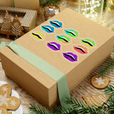 color war lips Stickers