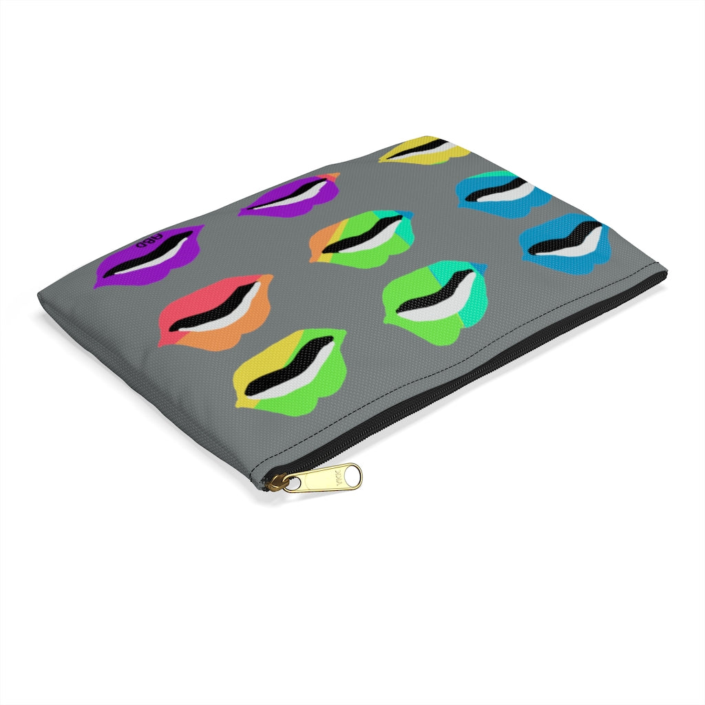 Color War Lips Accessory Pouch