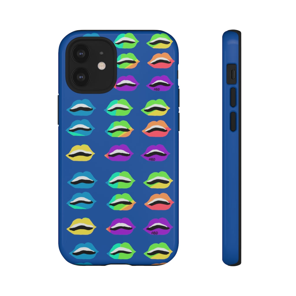 Color War Lips Phone Cases