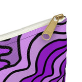 Purple Swirl Accessory Pouch