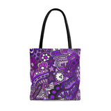 Purple Cruise Tote Bag