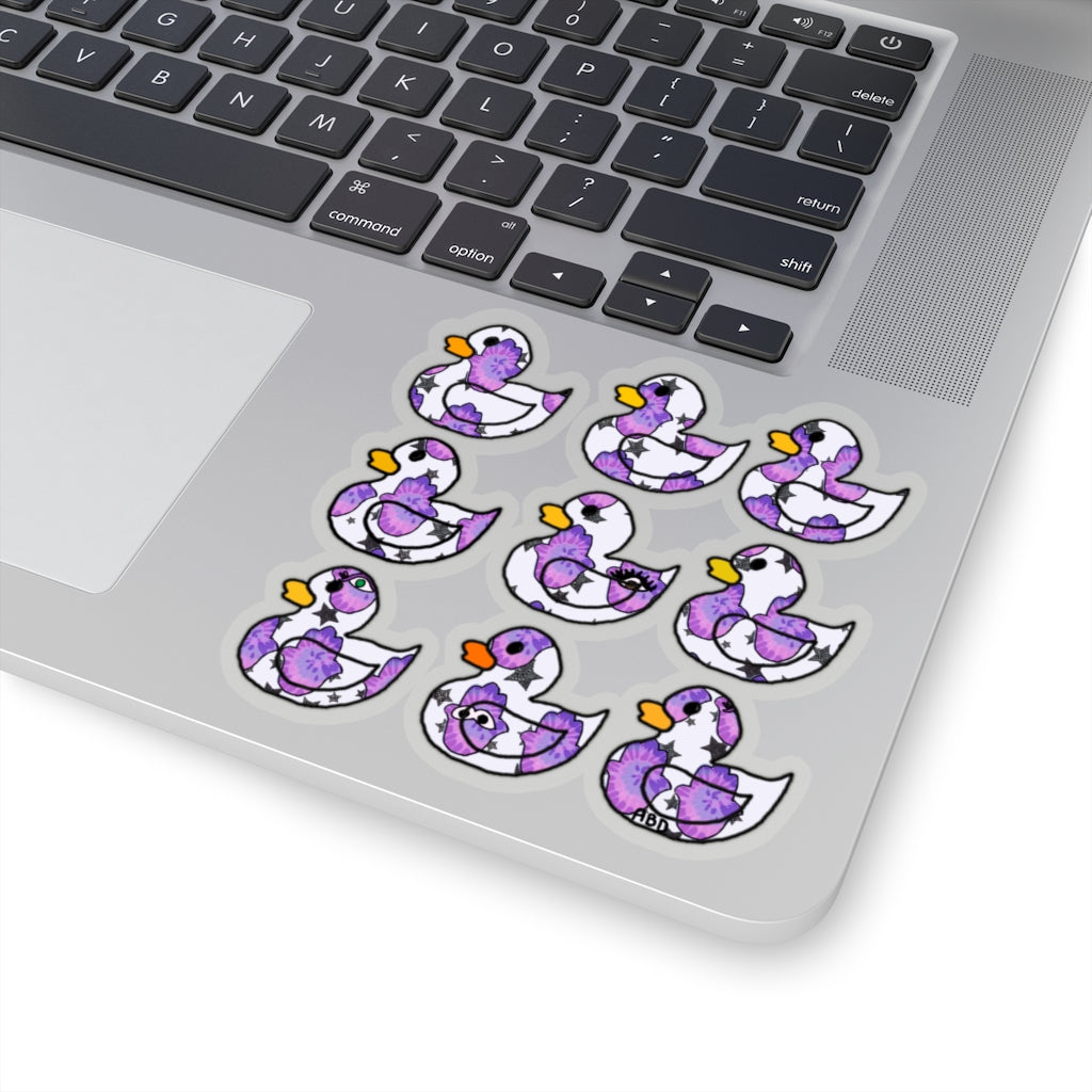 Swim Vibes Only Ducky Stickers