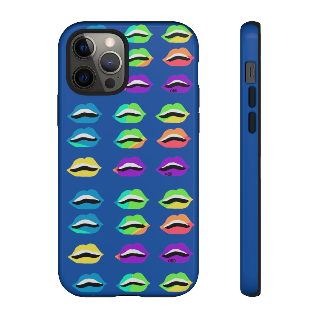 Color War Lips Phone Cases