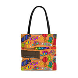 Candy Monster Tote Bag