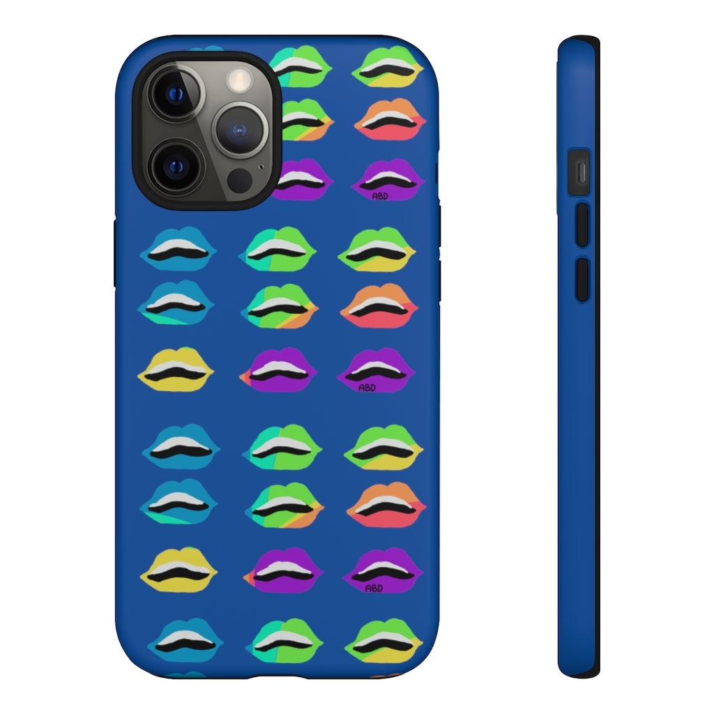 Color War Lips Phone Cases