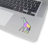 Long Neck Flowers Stickers