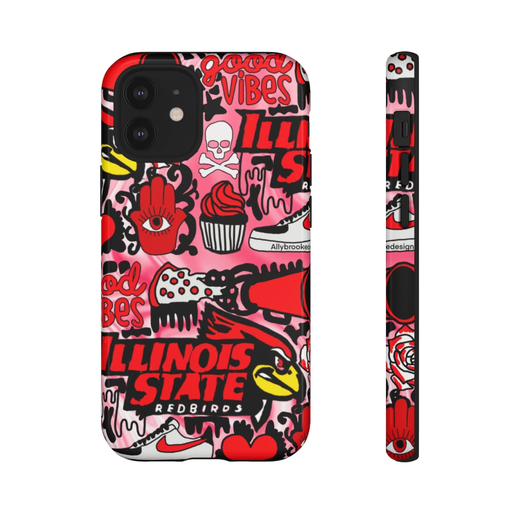Red Birds Phone Cases