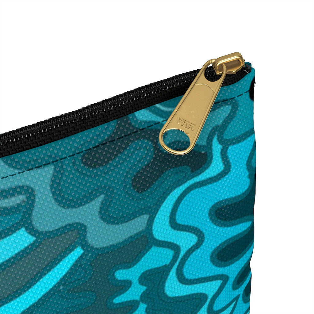 Blue Wave Accessory Pouch