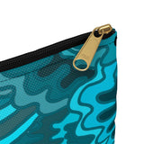 Blue Wave Accessory Pouch