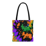 Tie Dye Trouble Tote Bag