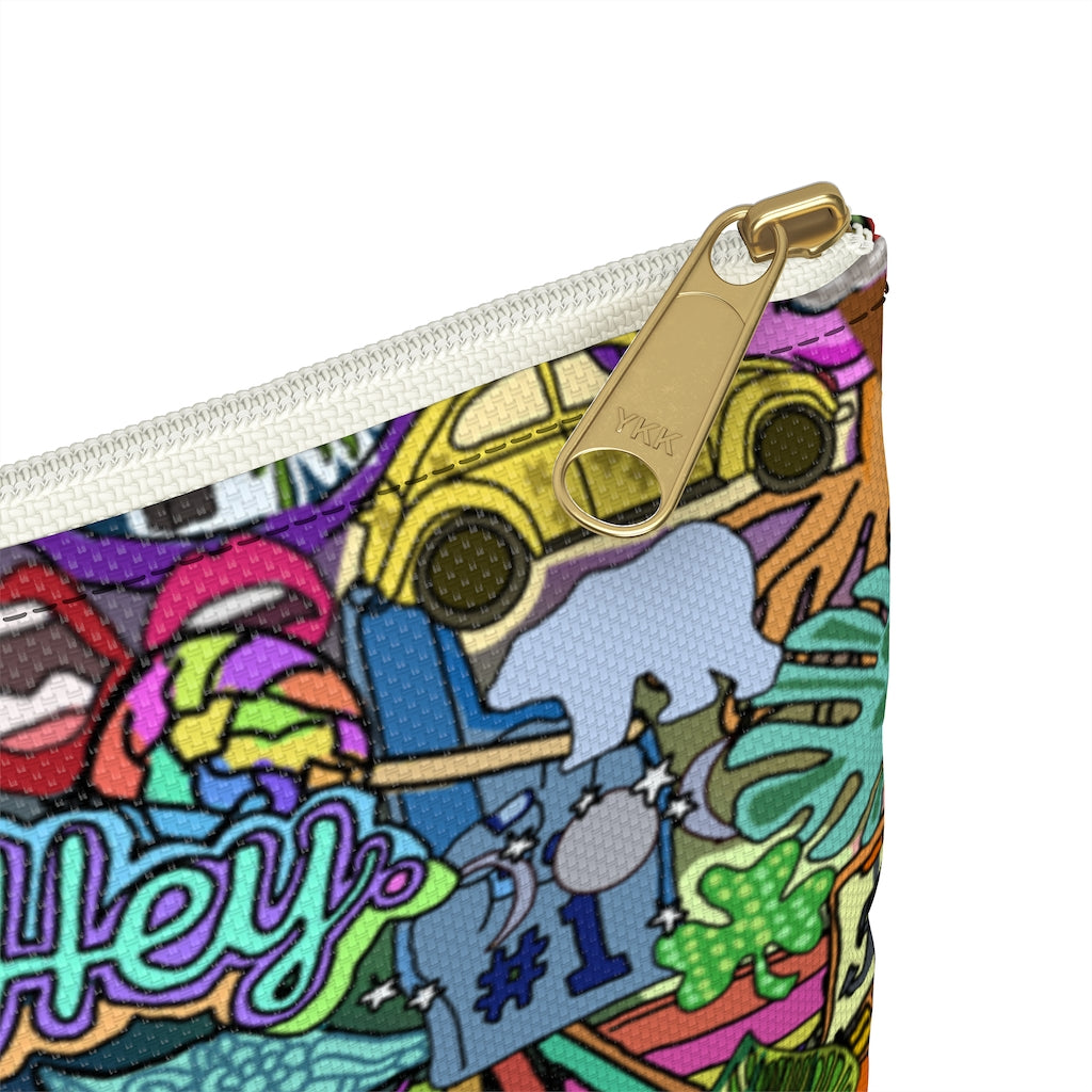 Tropical Vibes Accessory Pouch