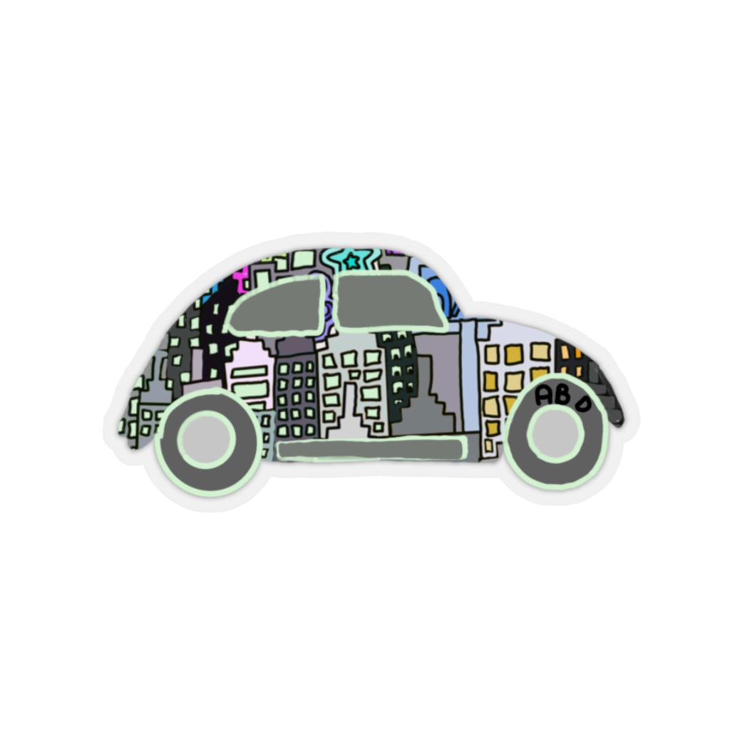 Drive In My Town Stickers