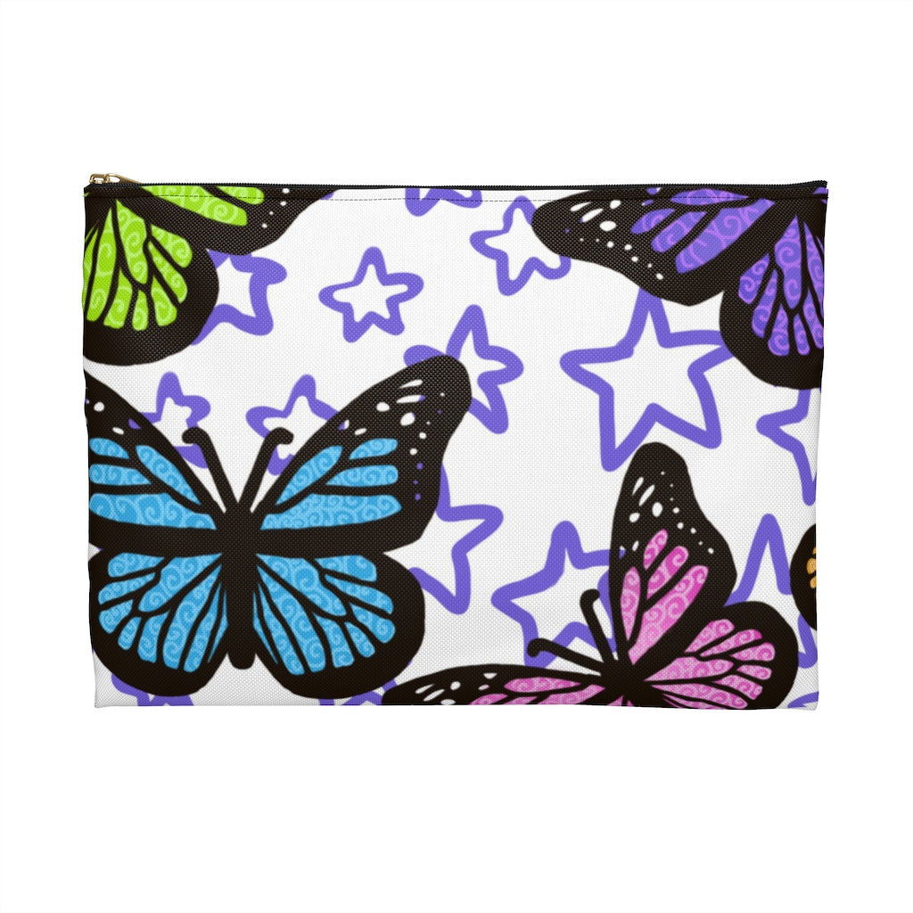 starry eyed butterfly Accessory Pouch