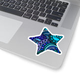 Doodle Cut Star Stickers