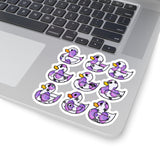 Swim Vibes Only Ducky Stickers