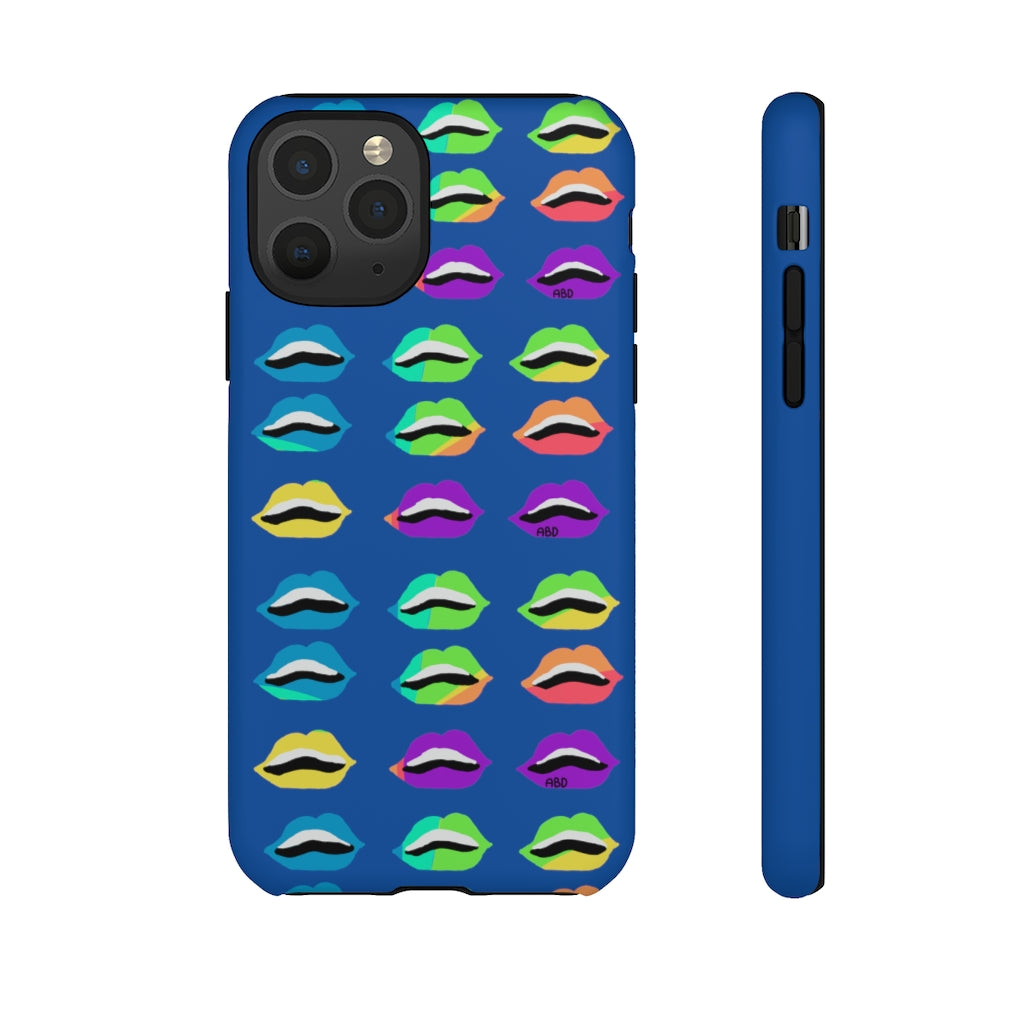 Color War Lips Phone Cases