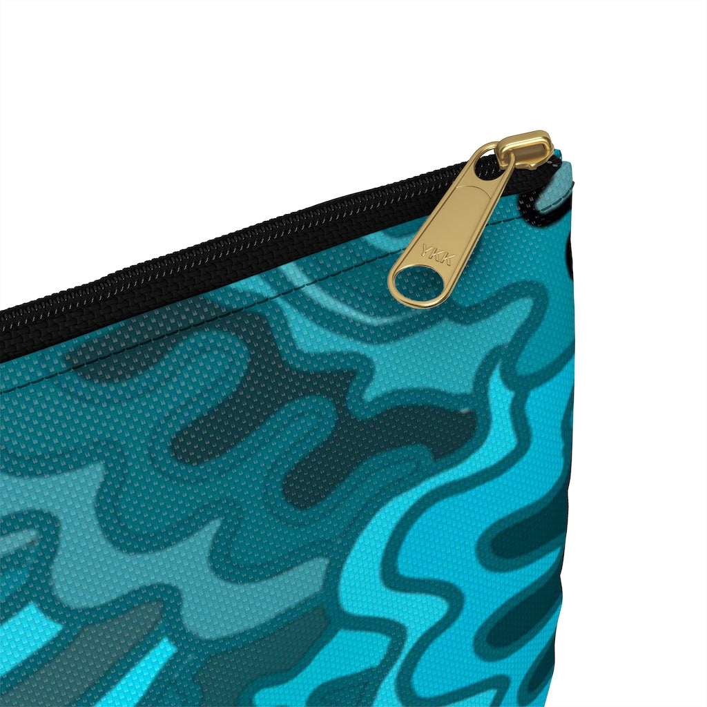 blue wave  Accessory Pouch
