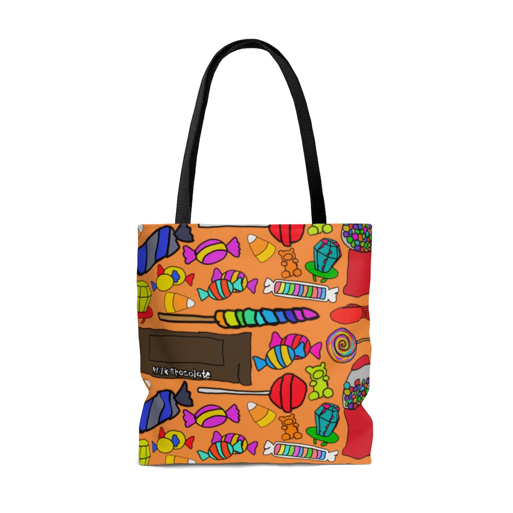 Candy Monster Tote Bag