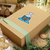 Swim Little Guppie  Stickers