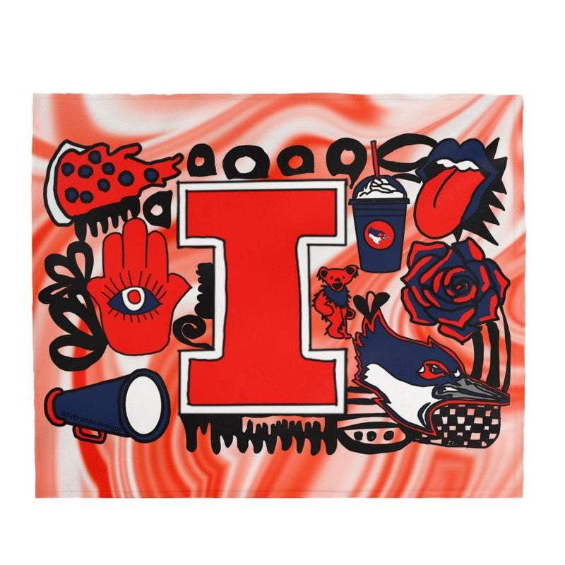 Illinois University  Blanket