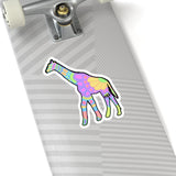 Long Neck Flowers Stickers