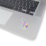 Long Neck Flowers Stickers