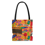 Candy Monster Tote Bag