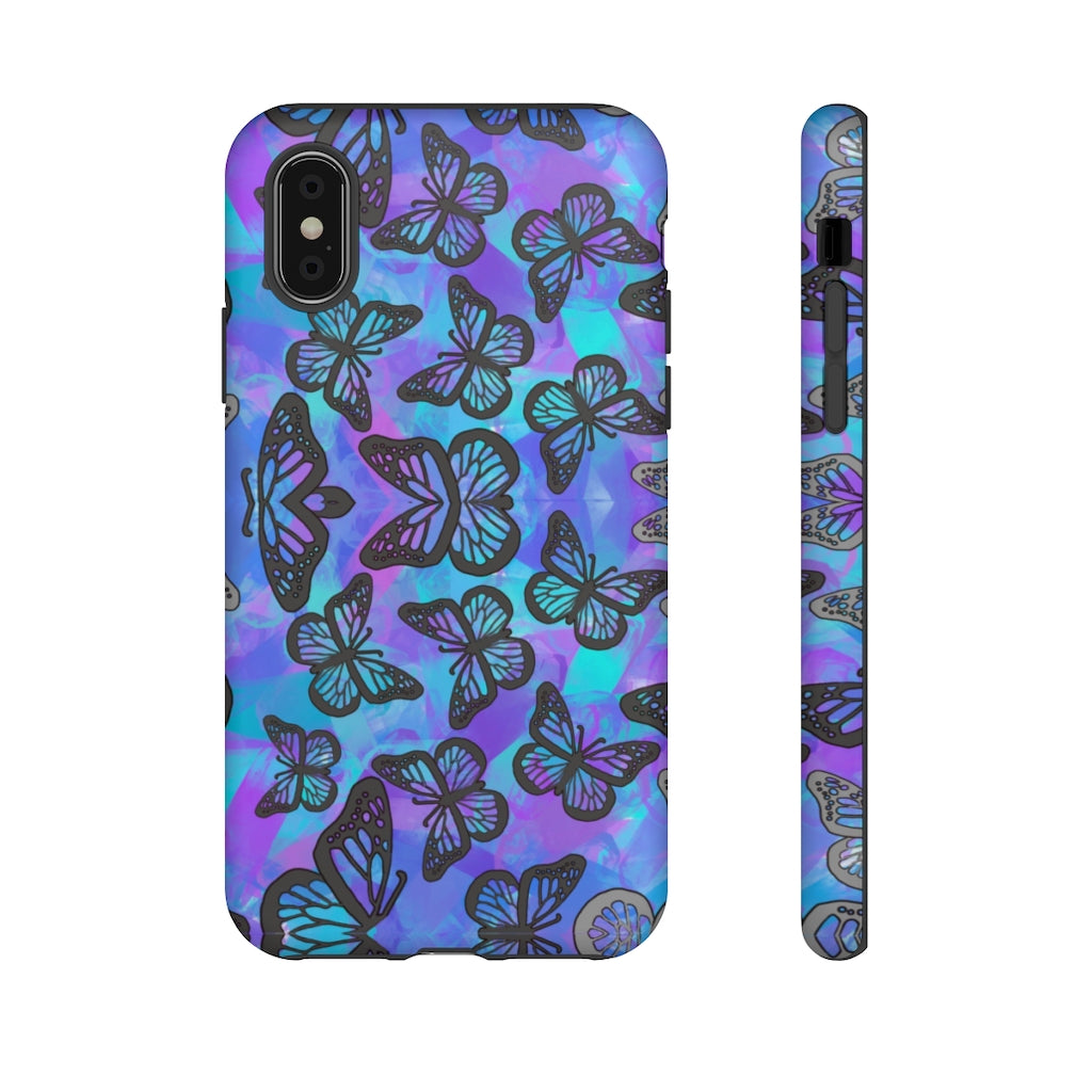 Blue Flappers Phone Case
