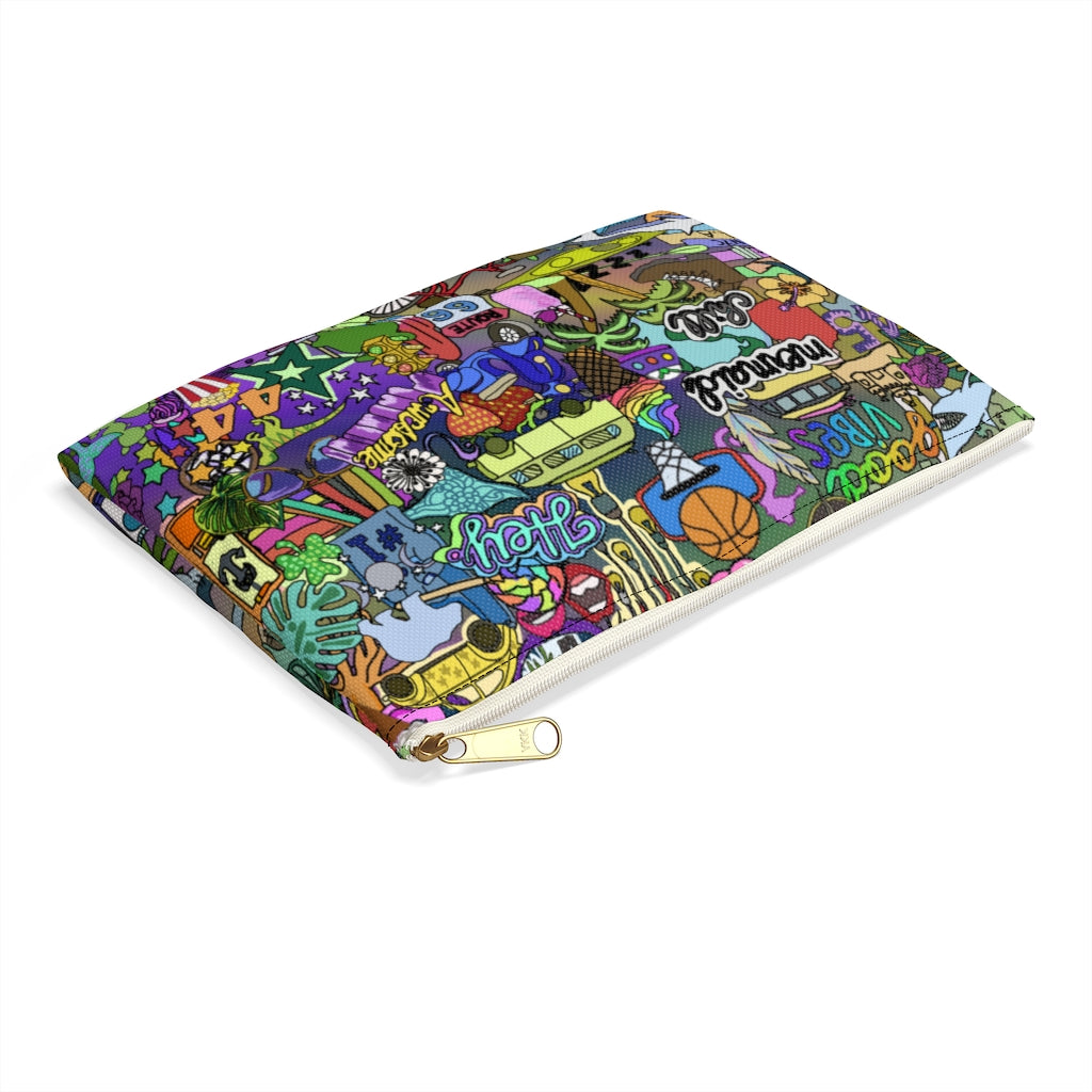 Tropical Vibes Accessory Pouch