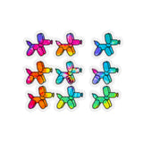 Balloon Dog Pop Stickers