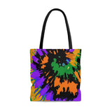 Tie Dye Trouble Tote Bag