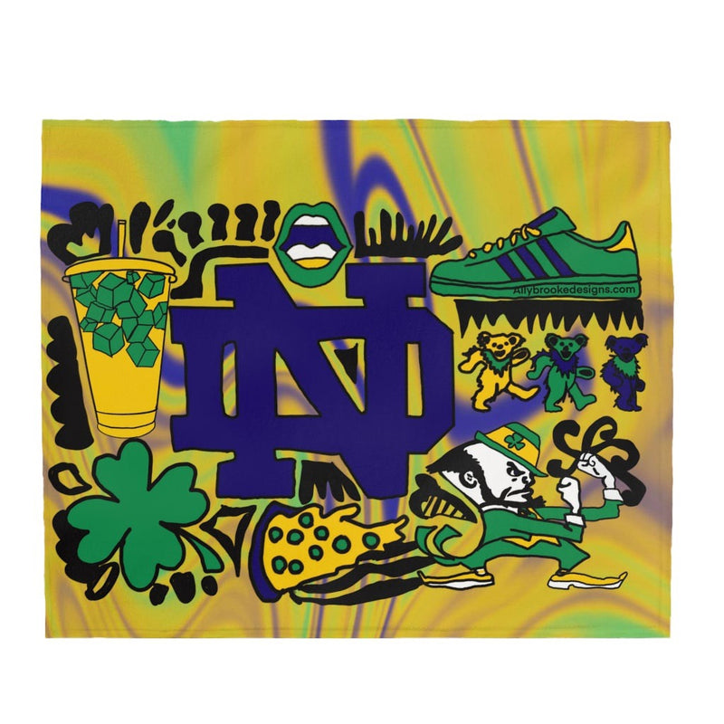 Notre Dame Bound Blanket