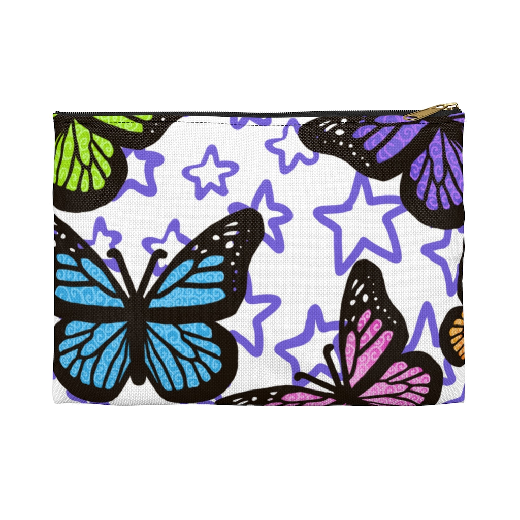 starry eyed butterfly Accessory Pouch