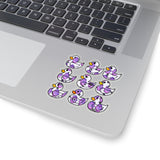 Swim Vibes Only Ducky Stickers