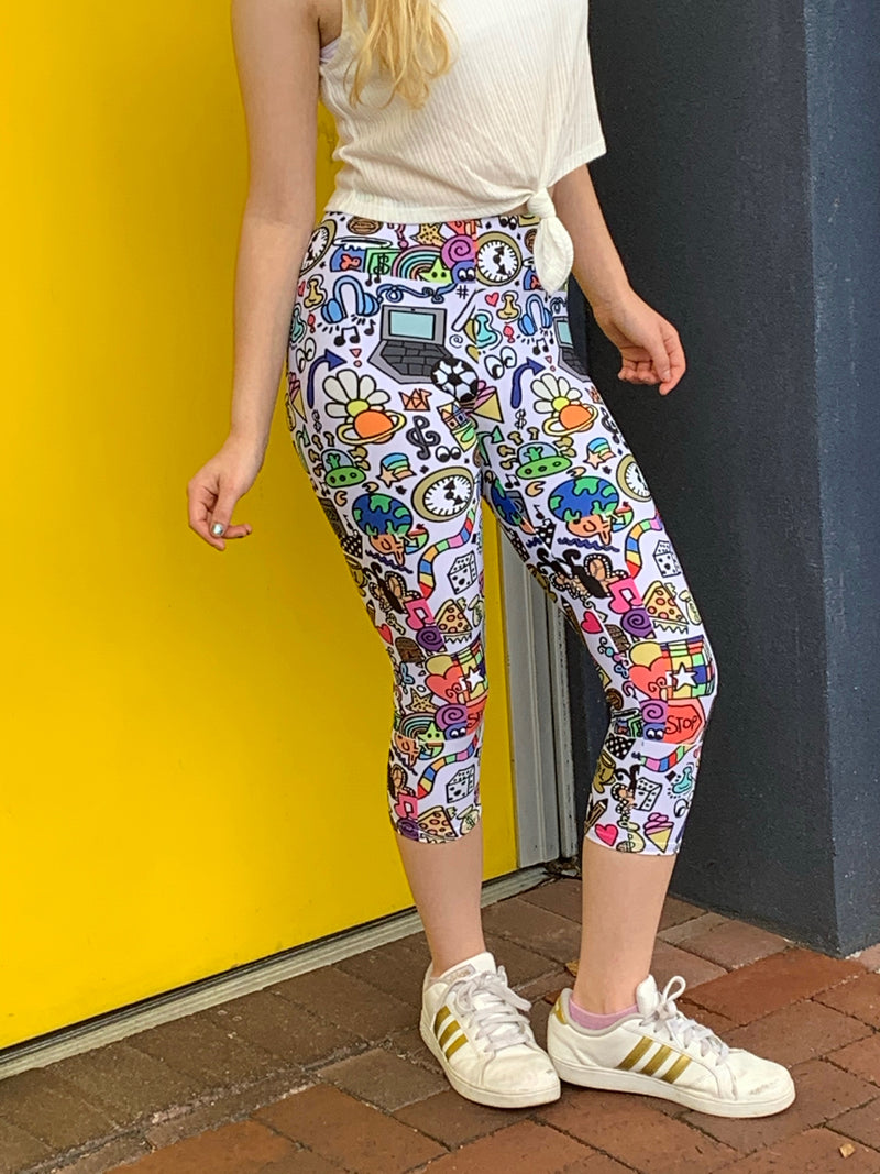 Read My Mind Capri Leggings