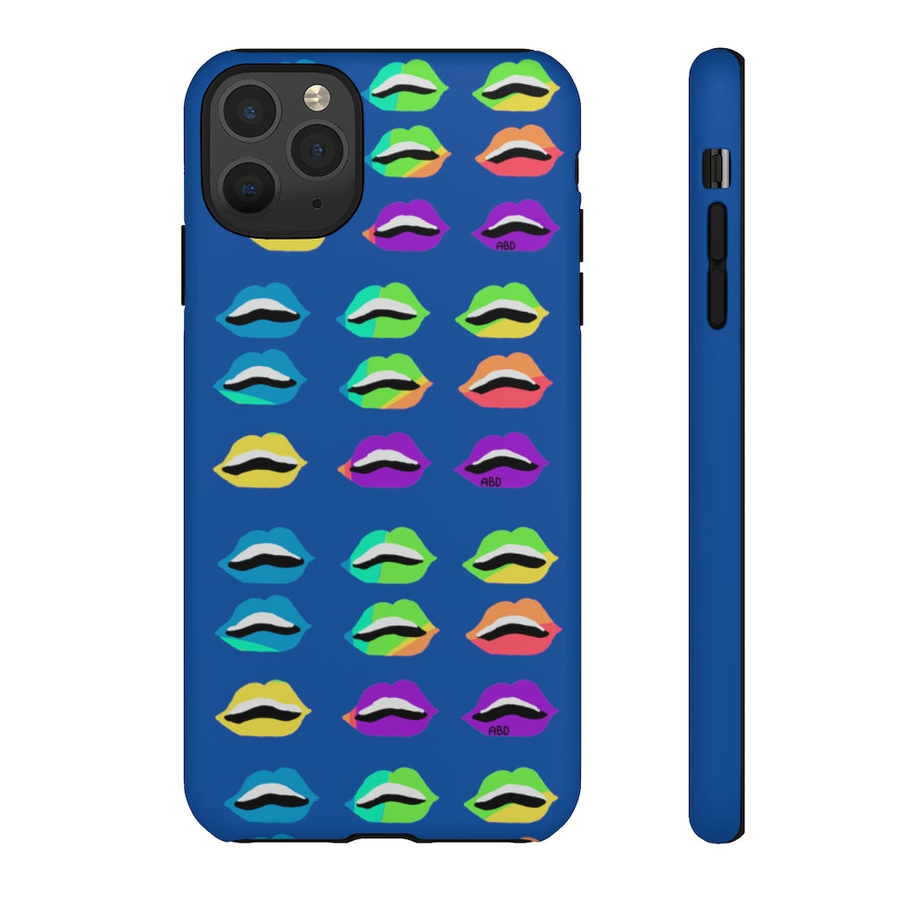 Color War Lips Phone Cases