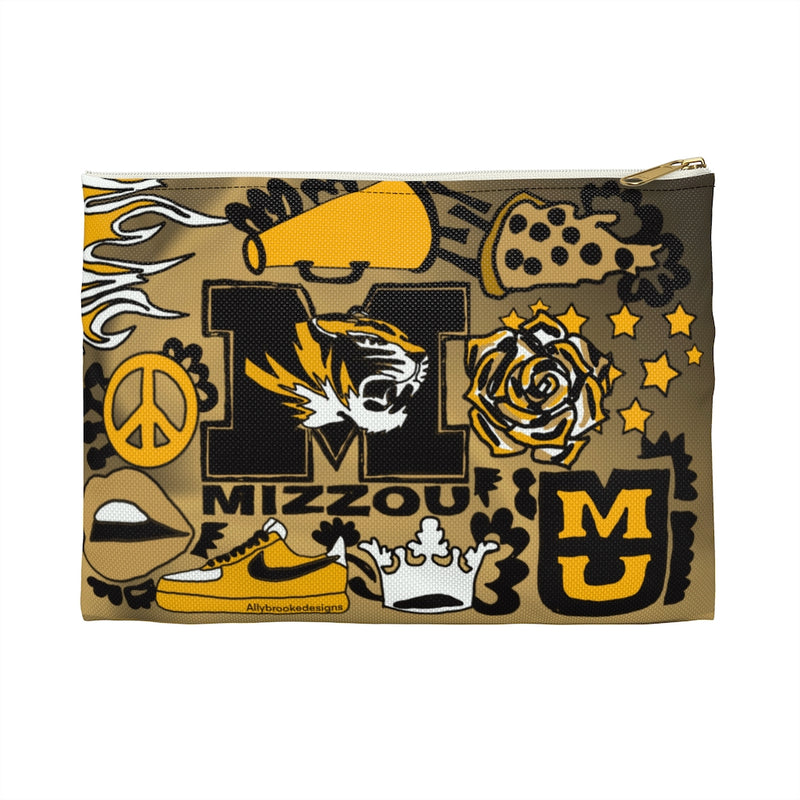 Mizzou College Accessory Pouch