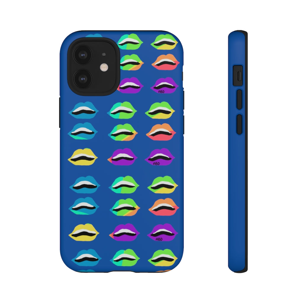 Color War Lips Phone Cases