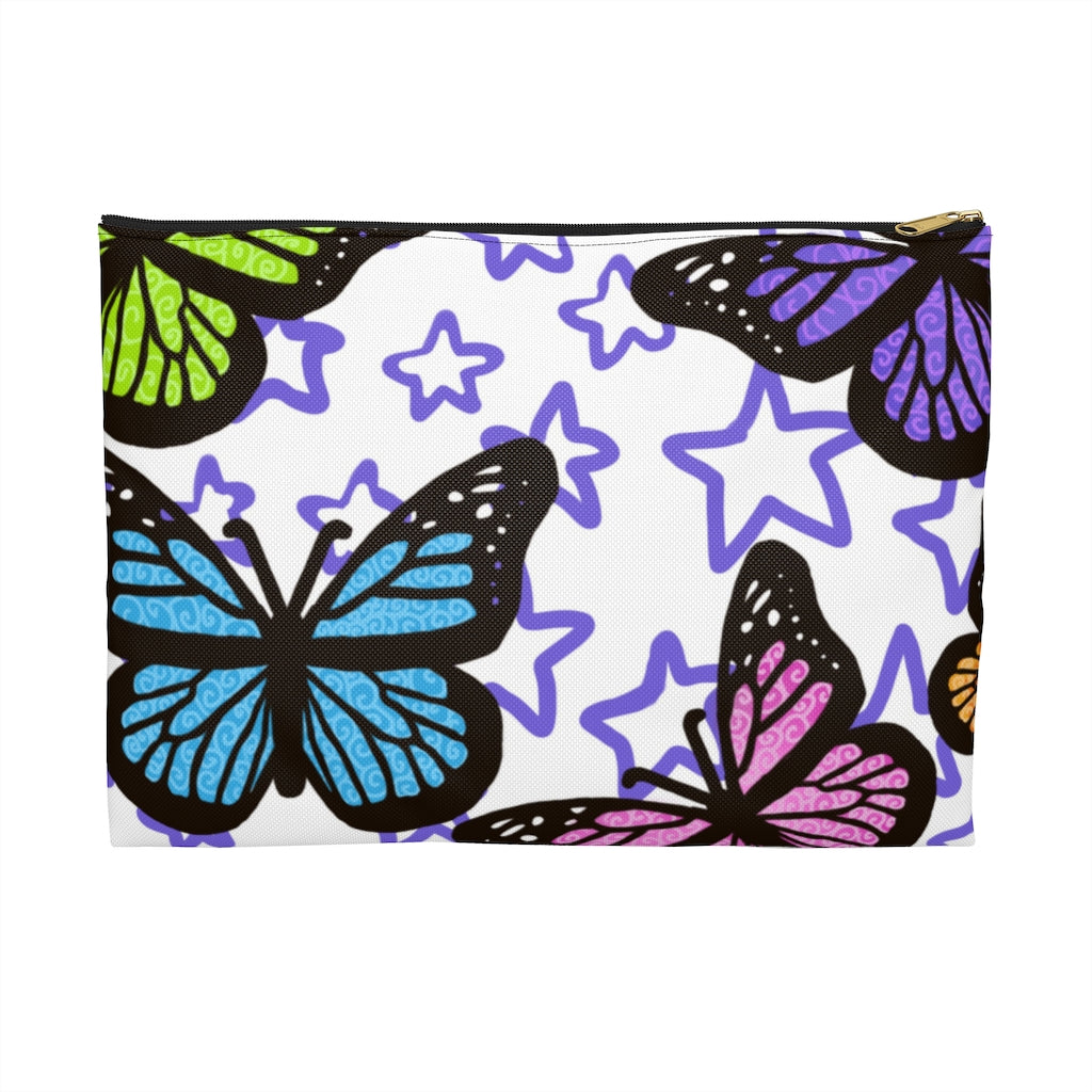 starry eyed butterfly Accessory Pouch