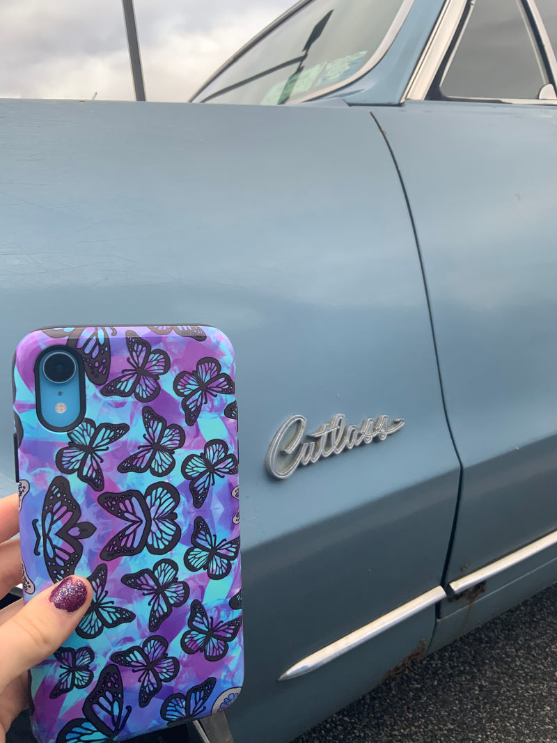 Blue Flappers Phone Case