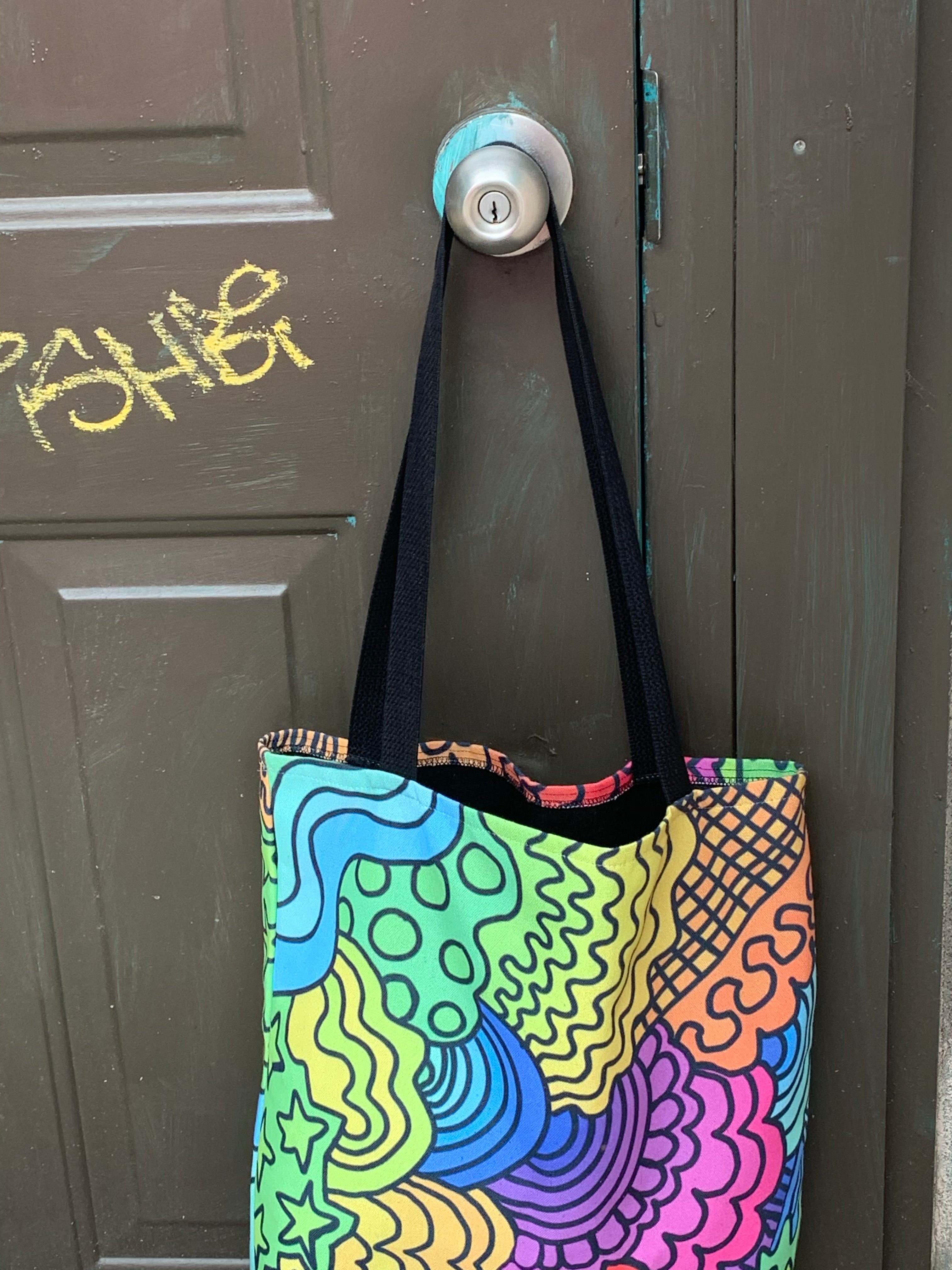 Rainbow Way Tote Bag