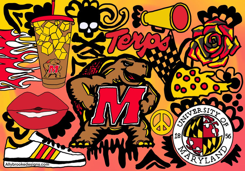 Terps Bound  Blanket
