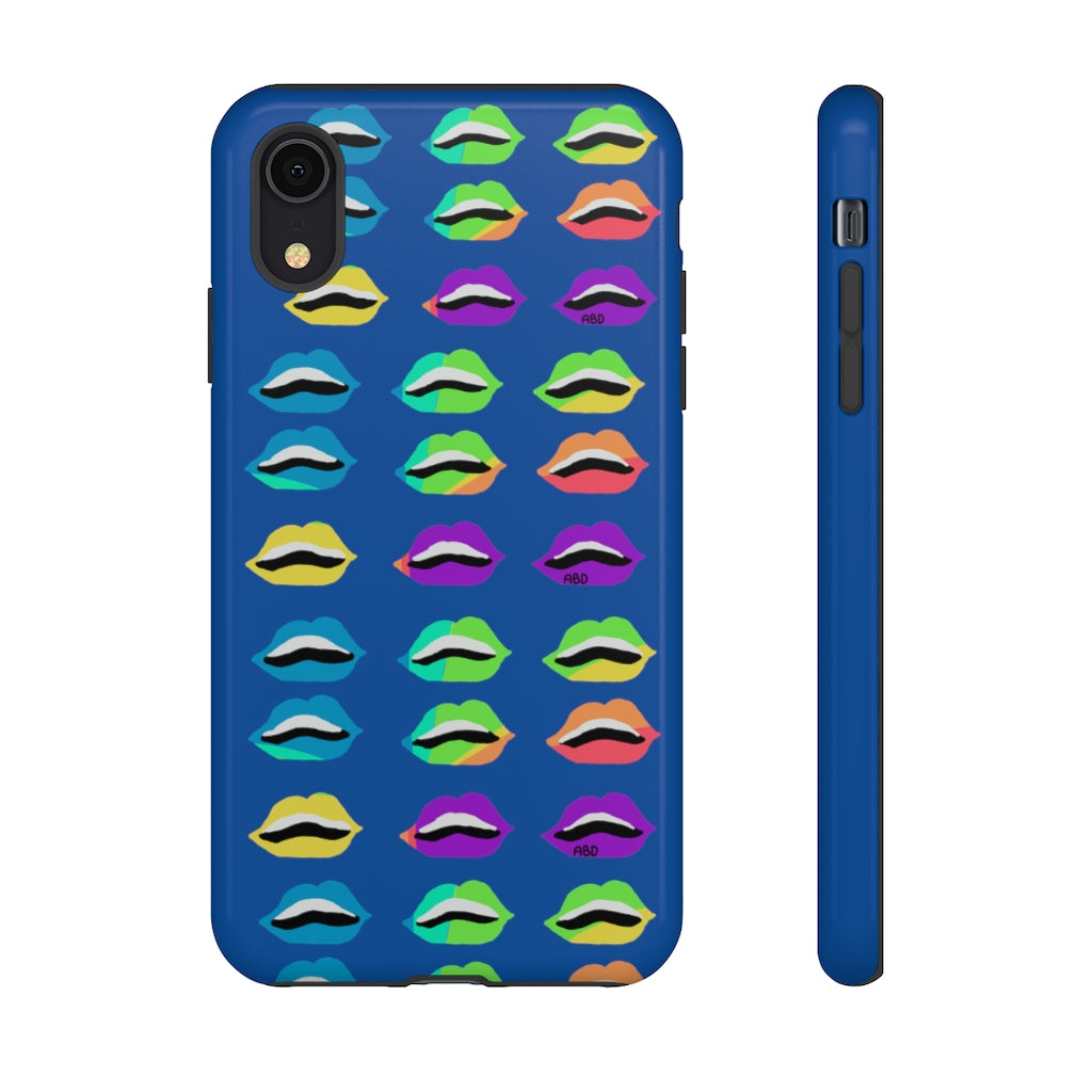 Color War Lips Phone Cases