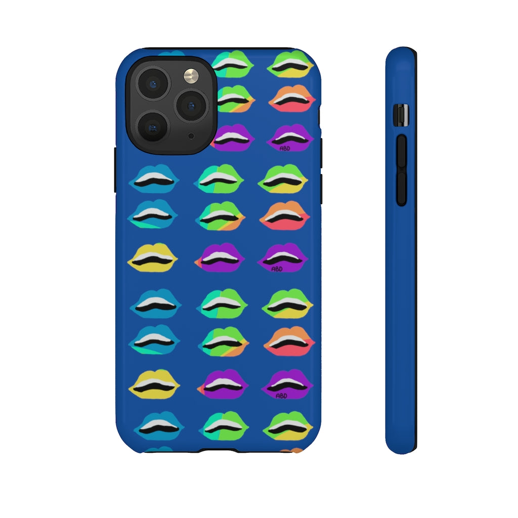 Color War Lips Phone Cases