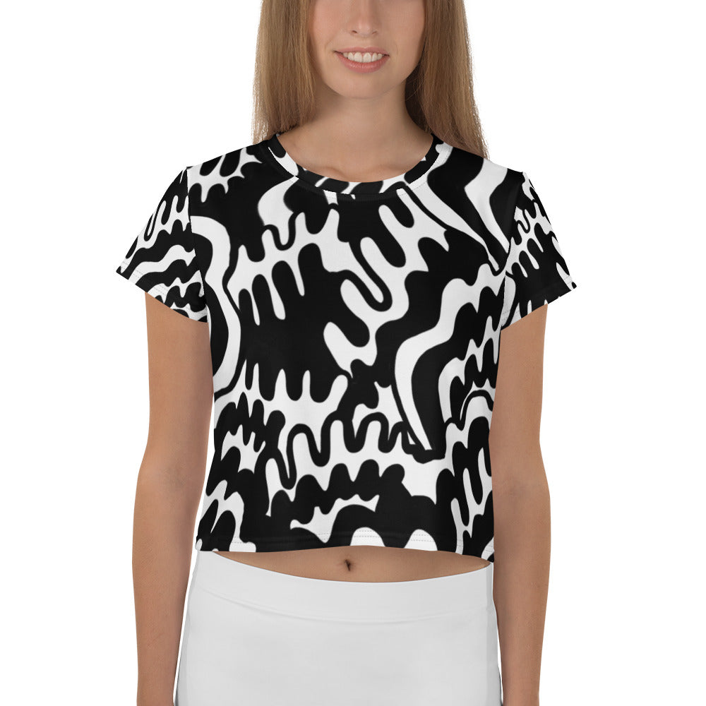 Daze Off Crop Tee