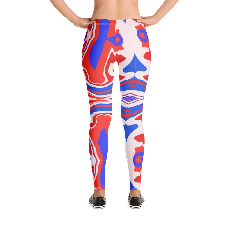 Red White and You Leggings